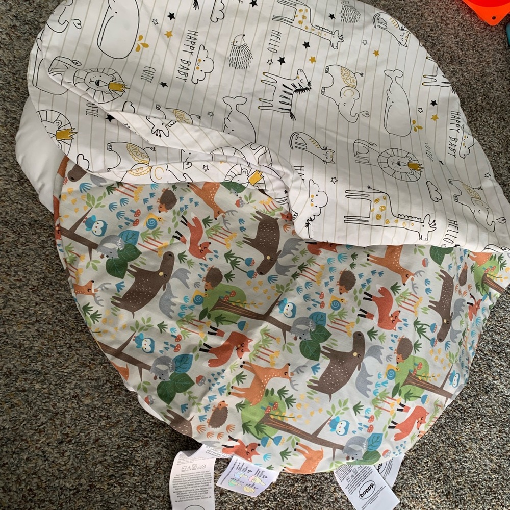 Boppy with covers